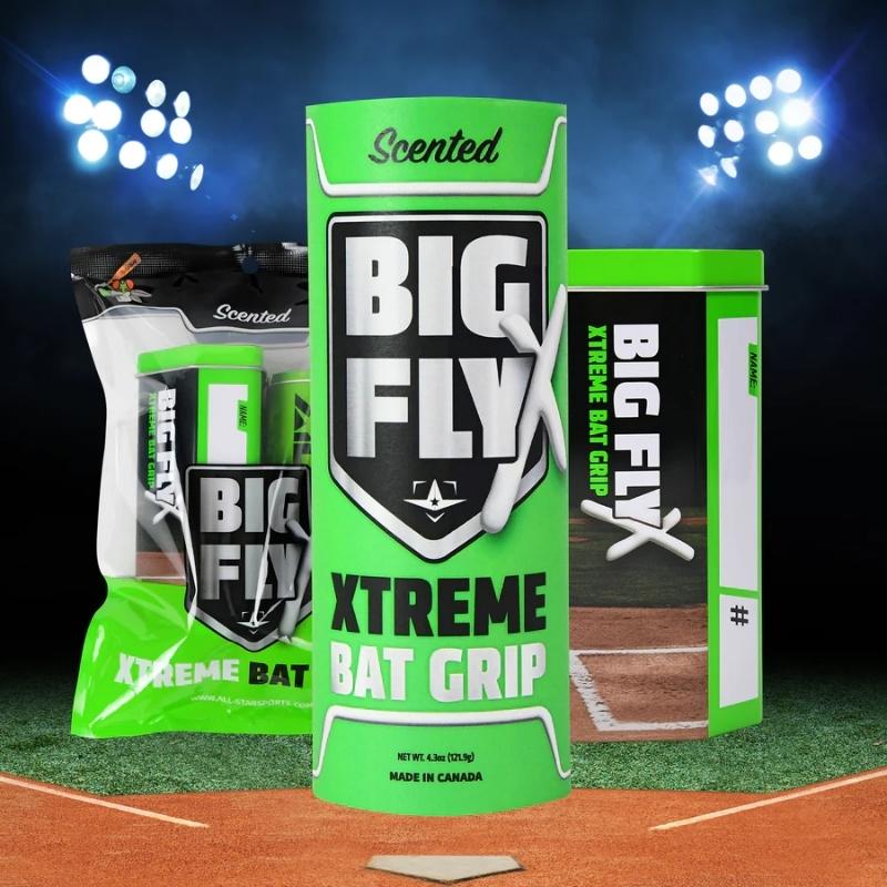 Big Fly BFSTX1 X2 Xtreme  Baseball Bat Tack Stick | Anti Slip Bat Control Grip