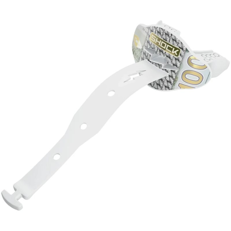 Shock Doctor Bolt Lip Guard Chrome Money Band Chain
