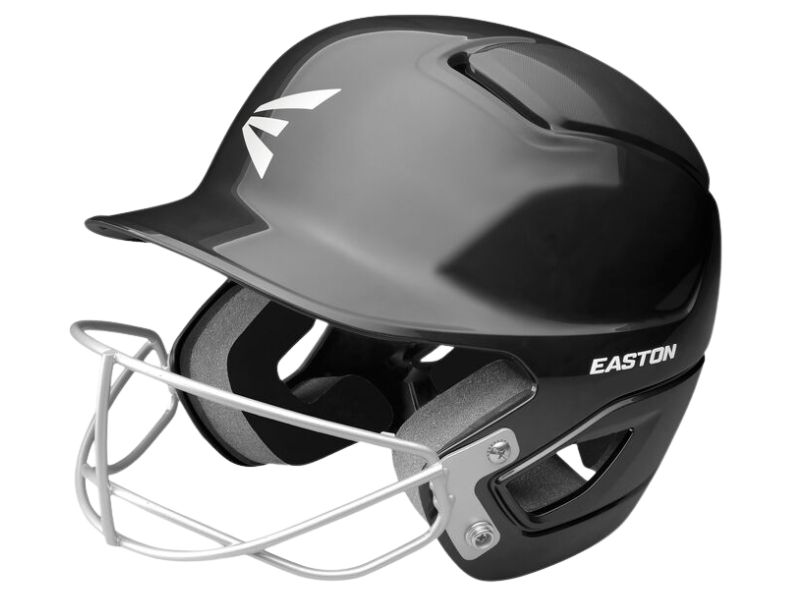 Easton ALPBHSB Alpha Solid w/Softball only mask M/L Black